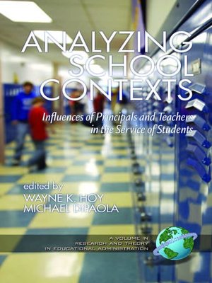 cover image of Analyzing School Contexts